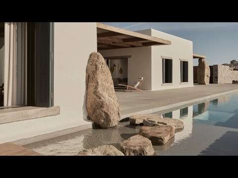 فيلا ماندرا: بيت عطلات حجري في ميكونوس ، # اليونان صممه Okay-Studio