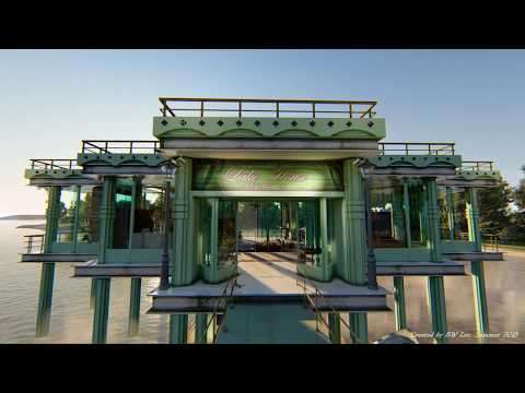 ليك هاوس |  تصميم معماري |  مستوحى من فيلم Lake Home 2006