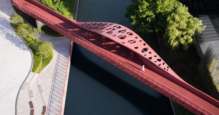 SPARK architects revives minhang riverfront in shanghai with vibrant connective ribbon