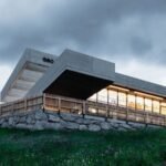 alleswirdgut’s new group heart in austria hovers over land as two suspended planes