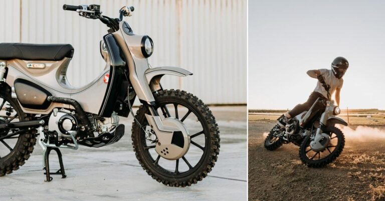EICMA 2021: meet the x custom build of the iconic honda super cub