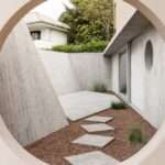 step inside an underground patio in northern italy designed by stefano larotonda