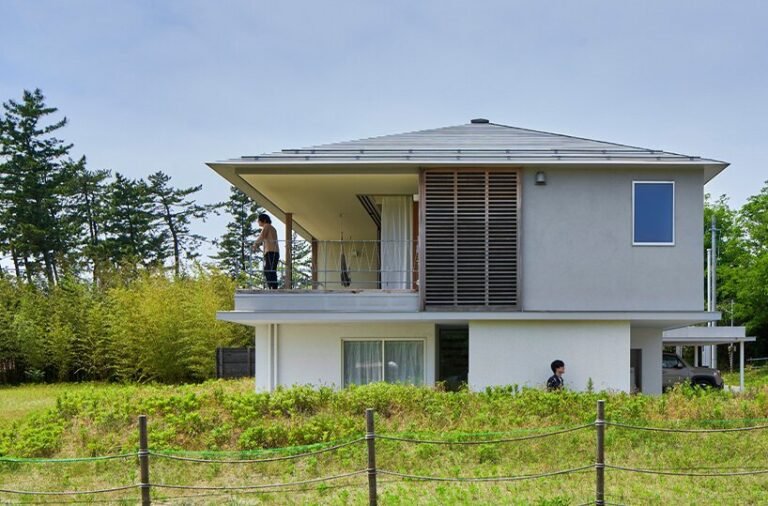 takeru shoji architects completes toga house in japan