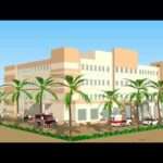 تصميم مستشفى مكون من 100 سرير دكتور فارس |  الهندسة المعمارية إنشاء نزهة عبر