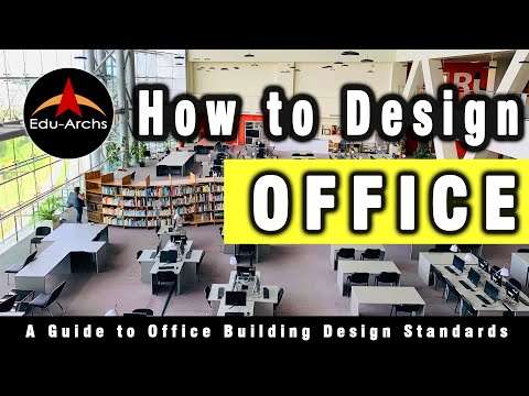 كيفية رسم المكتب |  رسم معايير انشاء المكاتب |  وظيفة رسم الهيكل |  Edu-Archs