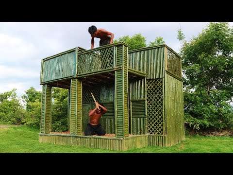 أكثر مشتريات المنزل من الخيزران المشع ، الأكثر ذكاءً في شراء العمارة المصنوعة من الخيزران في المساحات المشجرة