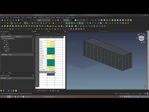 هيكل حدودي مع FreeCAD (الجزء الأول)