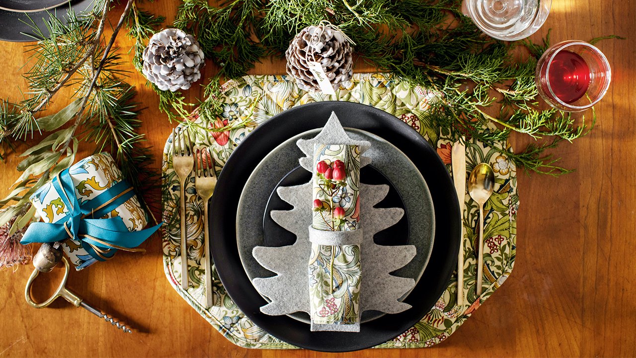 DIY: حامل منديل اللباد