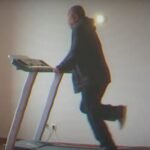 watch: ai weiwei runs on a treadmill julian assange gave him in defence of press freedom