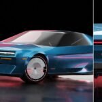 delorean e is a no-door idea automobile which you’ll solely enter via the windshield