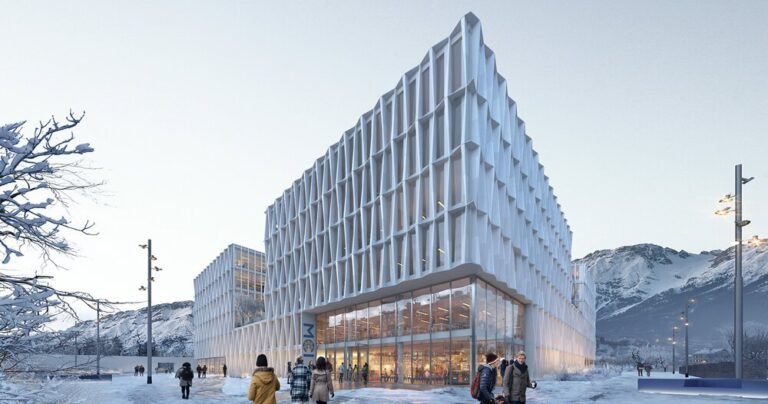 henning larsen designs alpine college campus within the coronary heart of innsbruck