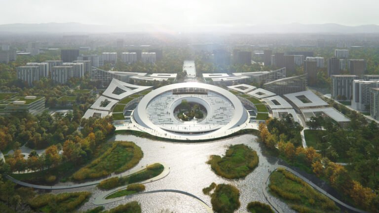 Henning Larsen Reveals Proposal for Pujiang Worldwide Conference Centre