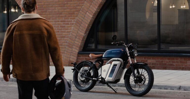 maeving unveils cafe racer-inspired RM1 electrical bike