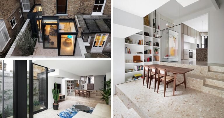 A Glass Enclosed Extension Brings New Mild Into This House