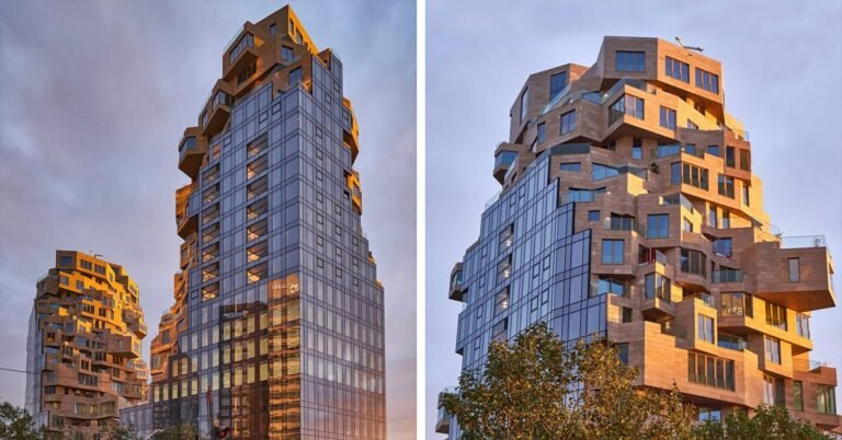 MVRDV-designed valley photographed close to completion in amsterdam