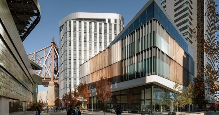 snøhetta finalizes a pair of buildings at the big apple metropolis’s cornell tech campus