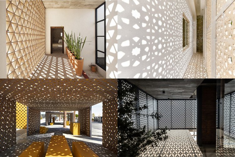 الأنماط الهندسية للضوء والظل: 7 مشاريع بجلود مثقبة