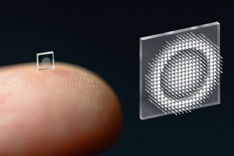 طور باحثون كاميرا فائقة الصغر بحجم حبة ملح