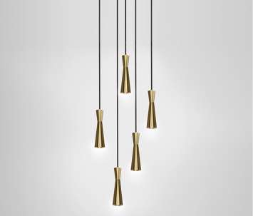  مجموعة مخروطية مكونة من 5 قطع - مصباح من مارك وود ستوديو |  Architonic
