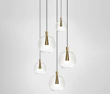  مجموعة مخروطية مكونة من 5 قطع - مصباح وظل من مارك وود ستوديو |  Architonic
