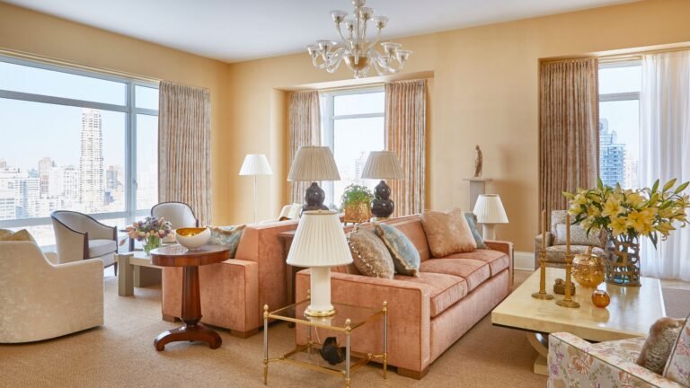 Tour a Park Avenue Residence That Marries Breezy California Model With Conventional Decor