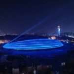 Populous’s Nationwide Velocity Skating Oval debuts at Beijing Olympic Park