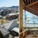 UID architects’ japanese butterfly home takes form as a cluster of folding rooftops