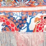 the artwork of deconstruction: anabel poh weaves and unravels to offer leftover scarves new worth