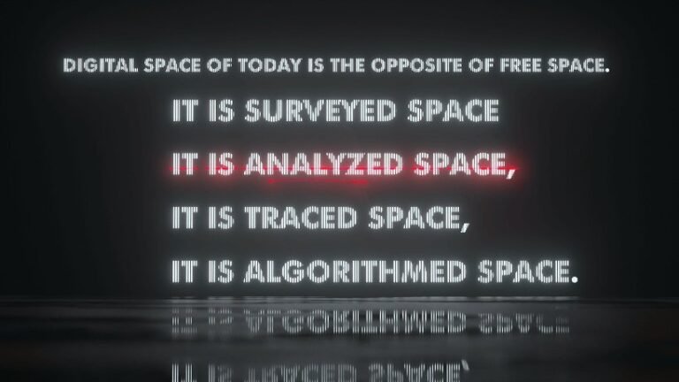 ‘digital area of at present is the alternative of free area’ – NFT by robert montgomery