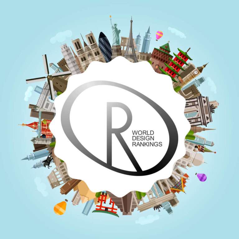 تصنف تصنيفات التصميم العالمي جميع البلدان بناءً على عدد المصممين الذين تم منحهم جائزة التصميم أ.