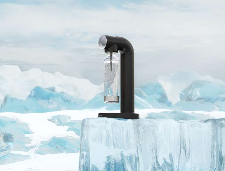 آوا كربونات على النهر الجليدي