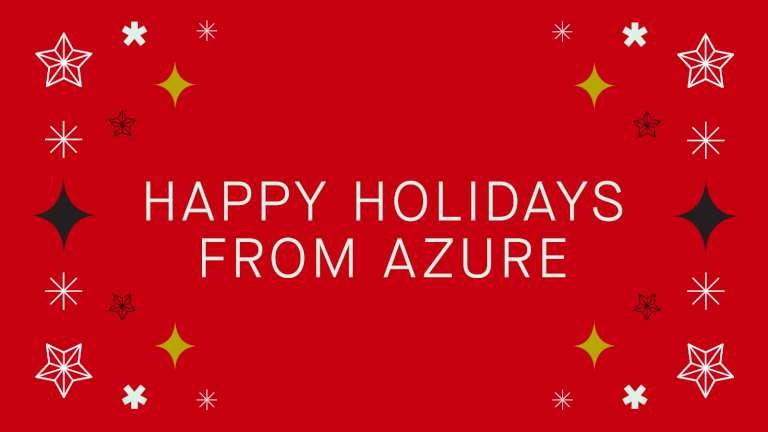  عطلات سعيدة من Azure!  - مجلة أزور
