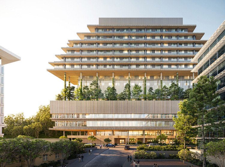 هيرزوغ ودي ميرون يكشفان عن صور لمركز هيلين ديلر الطبي التابع لجامعة كاليفورنيا في سان فرانسيسكو ، بإذن من هيرزوغ ودي ميرون