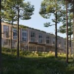 snøhetta breaks floor on long-awaited sustainable lakehouse in wendelstrand, sweden