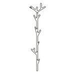  الطبيعة |  شماعات فرع سوداء من Maze |  Architonic

