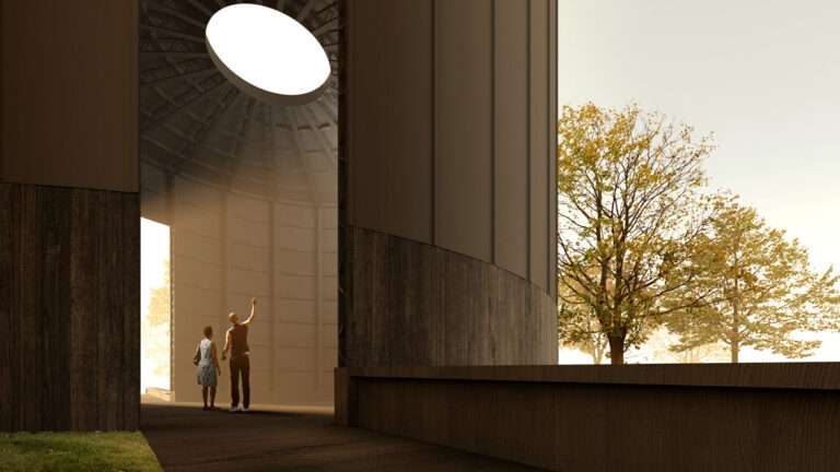  الكشف عن تصميم ثياستر جيتس "المصلى الأسود" في جناح سربنتين 2022 |  2022-02-03
