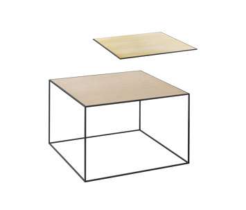 توأم 49 سطح طاولة ، بلوط / نحاس من Lassen | Architonic