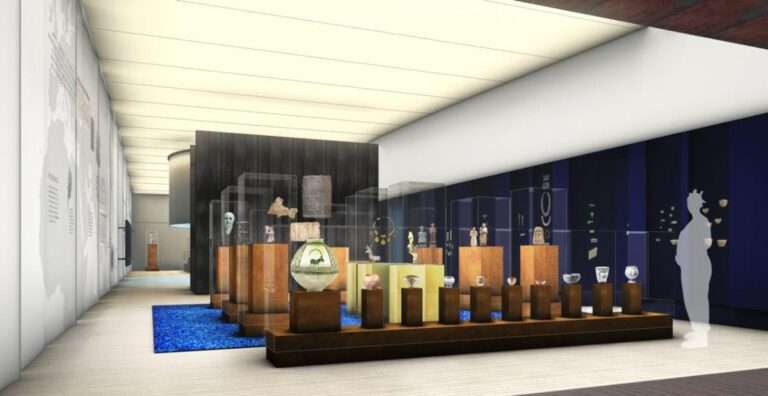 ربما تحتوي الصورة على Lobby Room Indoors Interior Design Lighting الأثاث سطح الطاولة غرفة المعيشة والمتجر