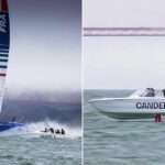 candela’s C-7 becomes the first electric foiling chase boat at SailGP