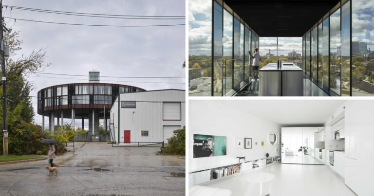This Elevated Circular Building Is Filled With Wedge-Shaped Apartments