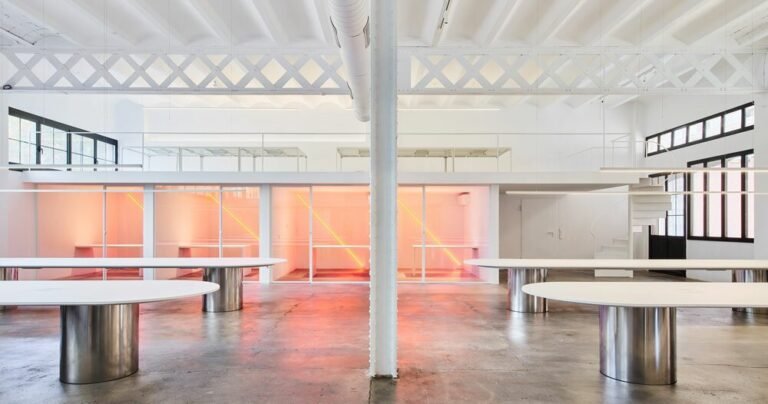 isern serra curates industrial minimalism in barcelona with these workspaces for TheKeenFolk