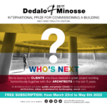 Dedalo Minosse Internation Prize for Commissioning a Building