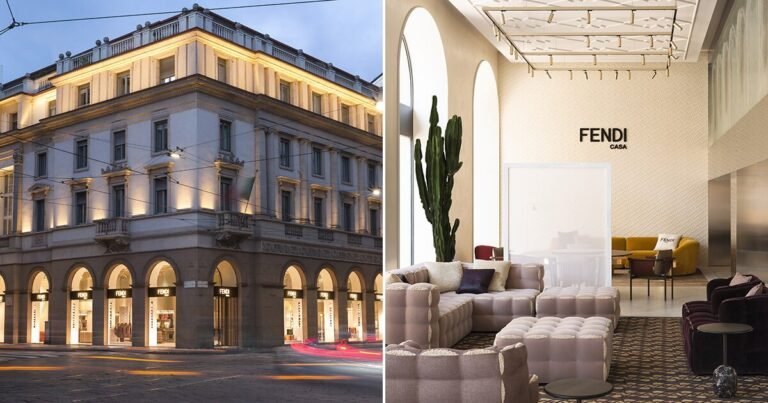 FENDI casa inaugurates its first flagship store in the heart of milan