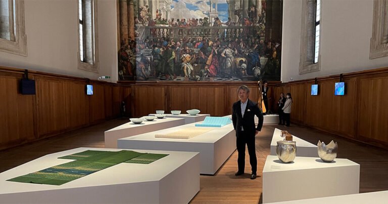 homo faber: the 12 national living treasures with naoto fukusawa in venice