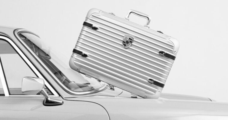 RIMOWA x porsche collaborate with hand-carry case, offering only 911 editions