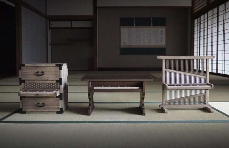 يعيد مختبر تصميم ياماها إنشاء لعبة البيانو كأثاث ياباني تقليدي