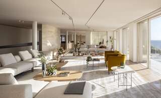 شقة فاخرة في تل أبيب مع إطلالة على المحيط ووسائل الراحة الفندقية
