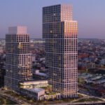 OMA Completes “Yin and Yang” Towers on the Brooklyn Waterfront