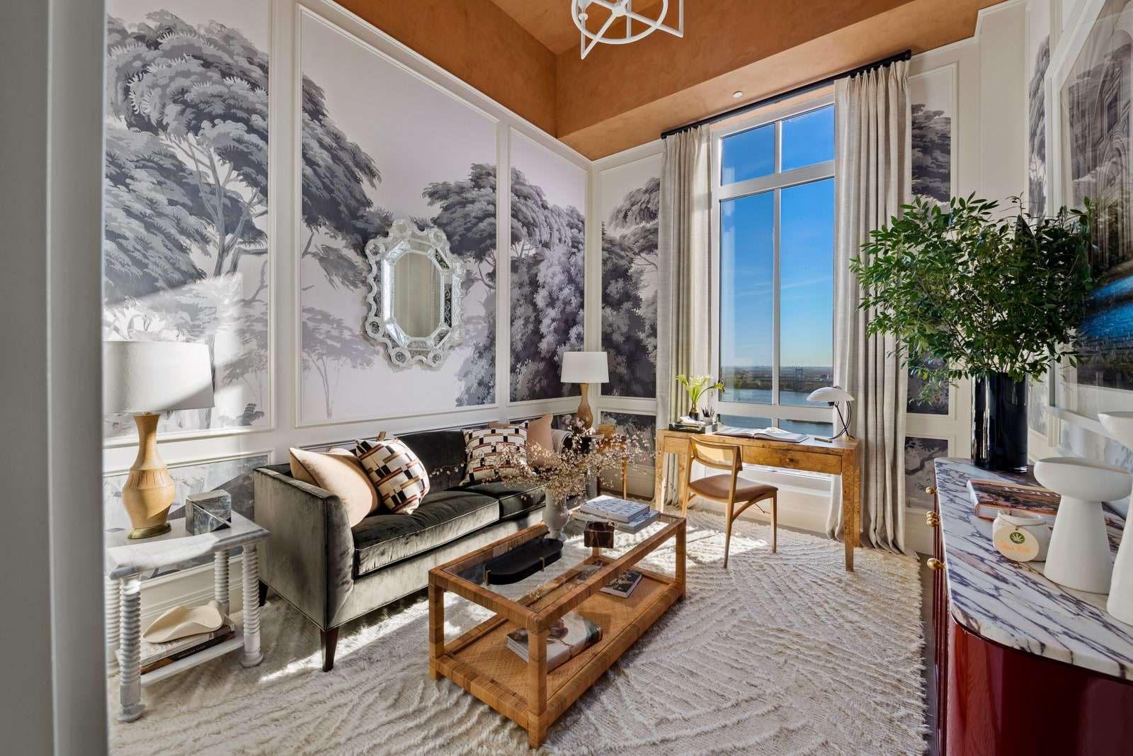 مكتب المنزل وكر من قبل AList Interiors