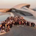 Hundreds of Staff from Zaha Hadid Architects Celebrate New Work in the UAE